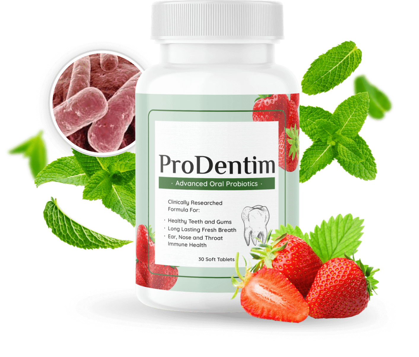 ProDentim chewable supplement bottle